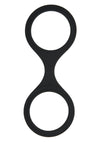 WhipSmart Quickie Cuffs with Eye Mask - Black - Large/Medium