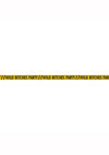Wild Bitches Party Tape - Black/Yellow - 100ft