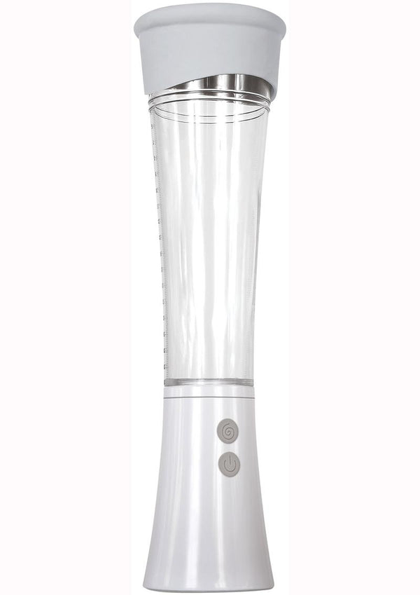 Zero Tolerance Sucking Good Rechargeable Vibrating Masturbator - Black/Vanilla