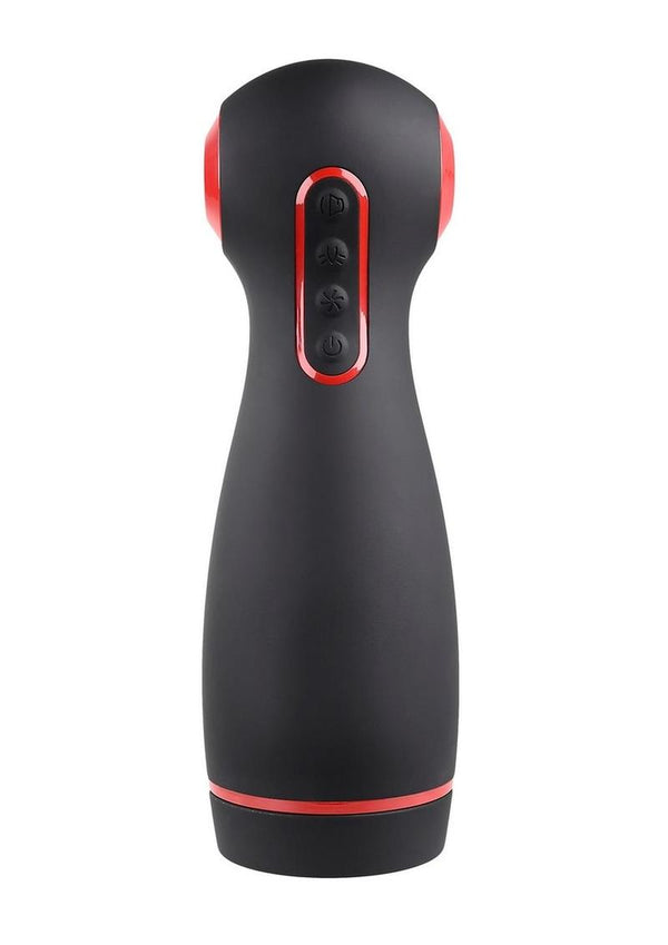 Zero Tolerance Tight Squeeze Rechargeable Masturbator - Black