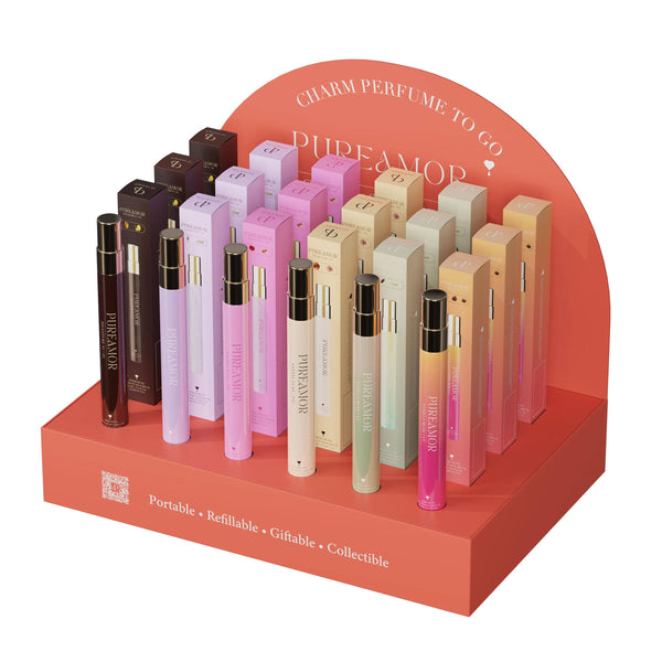 Spray Perfume Liquid Paper Box Display Kit — 6 Best Seller Scents | 24 × 12ml Bottles