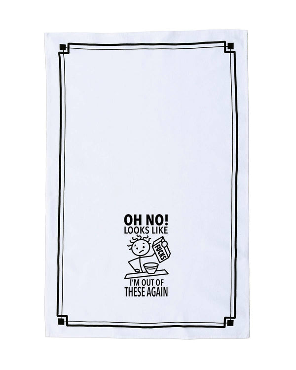 “Oh No! Looks Like I'm Out of These Again” - Hey Now™ Cotton Kitchen Towel