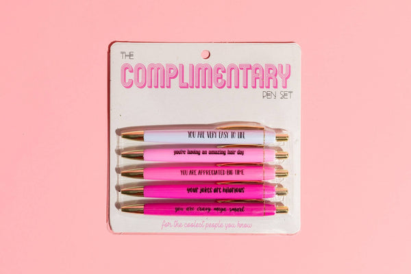 Complimentary Pen Set (funny gifts, kindness gifts)