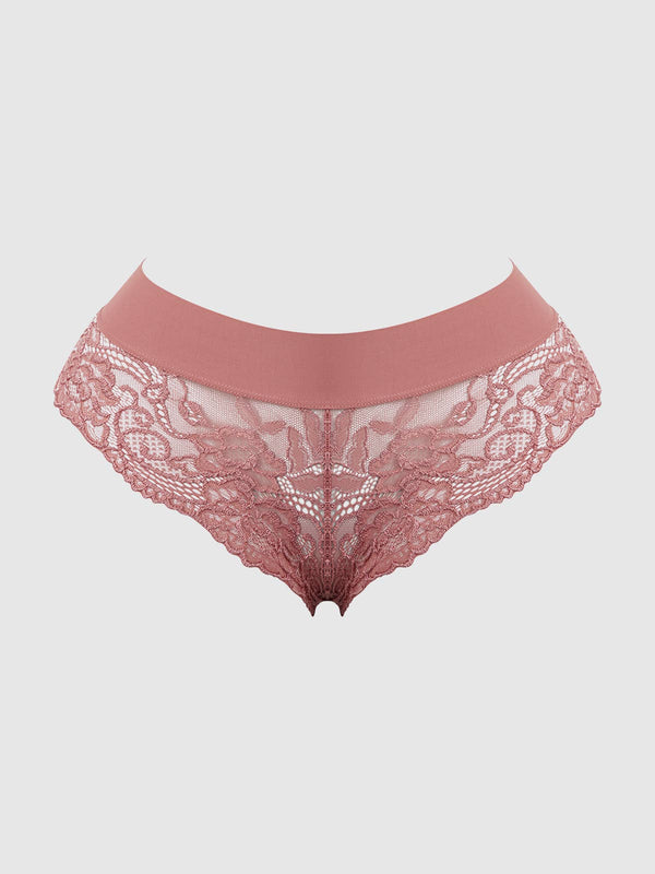 CAITLIN MICRO WAISTBAND LACE CHEEKY