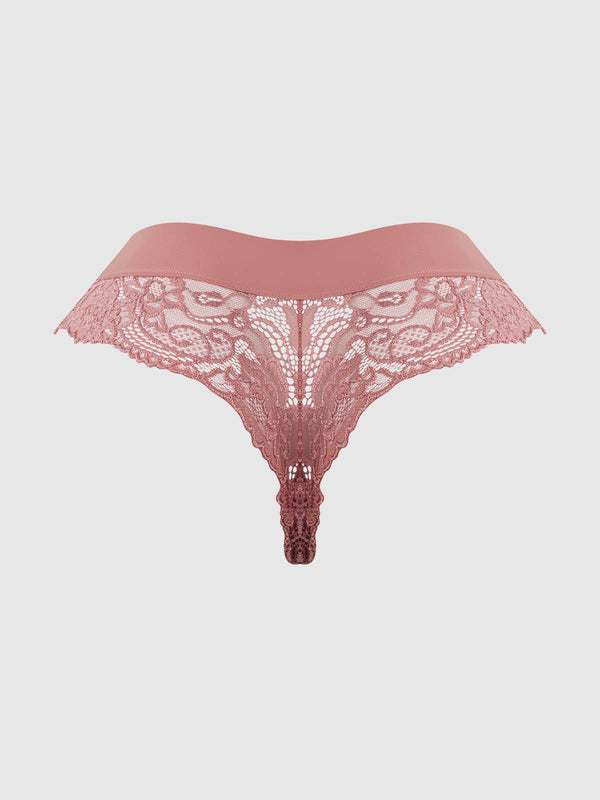 CAITLIN MICRO WAISTBAND LACE CHEEKY