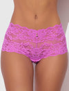 BELLA LACE-UP BACK CROTCHLESS CHEEKY