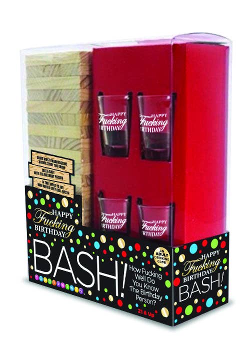 ‼️SALE‼️Happy F*cking Birthday Bash -Tower Drinking Game