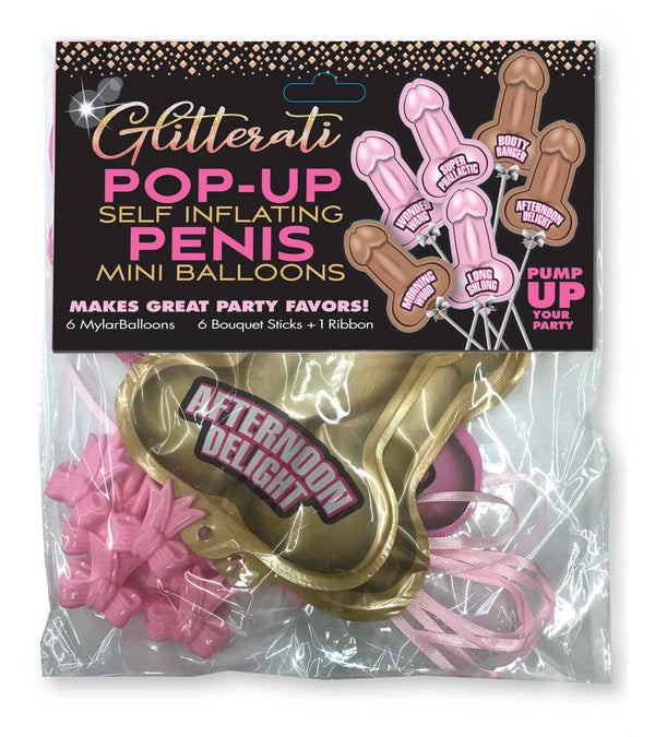 ‼️SALE‼️ Glitterati Party Self Inflating Pop-Up Balloons