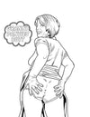 Sexy Butts Coloring Book, CB-010