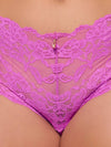 BELLA LACE-UP BACK CROTCHLESS CHEEKY