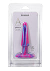 A-Play Groovy Silicone Anal Plug 5in - Fuschia - Magenta/Pink
