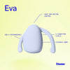 Eva Hands-Free Couples Vibrator – Waterproof (Ice)