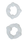 Alpha Liquid Silicone Double Stacker Rings