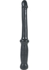 Anal Push Probe with Easy-Grip Handle - Black