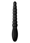 Ass-Sation Magic Wand Rechargeable Silicone Anal Vibrator - Black