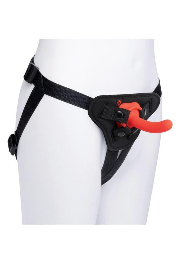 B Vibe Beginner Strap-On Harness Set with Silicone Dildo Peg