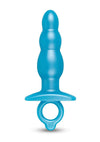 B-Vibe Bounce Silicone Plug - Blue