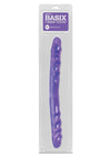 Basix Rubber Works Double Dong - Purple - 16in
