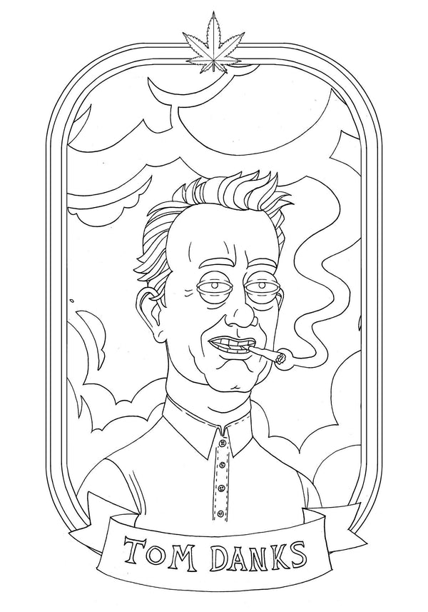 High AF Coloring Book, CB-011