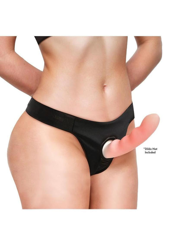 Bedroom Bliss ChÃ©rie Thong Strap-On Panty Harness