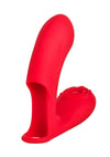 Bloomgasm Rose Touch Pulsing Rechargeable Silicone Finger Vibrator