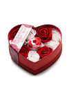 Bloomgasm The Rose Lover's Gift Box - Red/White Swirl - Red/White