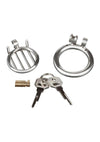 Blueline Stainless Steel Inverted Micro Jail Time Chastity Cage