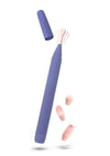 Blush Collection Juno Rechargeable Oscillating Wand Vibrator - Purple