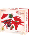 Bodywand Couples Collection Under The Mistletoe - Red - 8 Piece Set