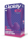 Bodywand G-Play Squirt Master The Thrusting and Licking Rechargeable Silicone Vibrator - Purple