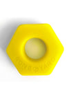 Boneyard Bust A Nut 2x Stretch Silicone Cock Ring Ball Stretcher - Yellow