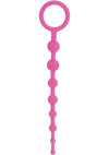 Booty Call X-10 Silicone Anal Beads - Pink