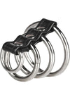 C and B Gear 3 Ring Gates Of Hell - Metal/Steel