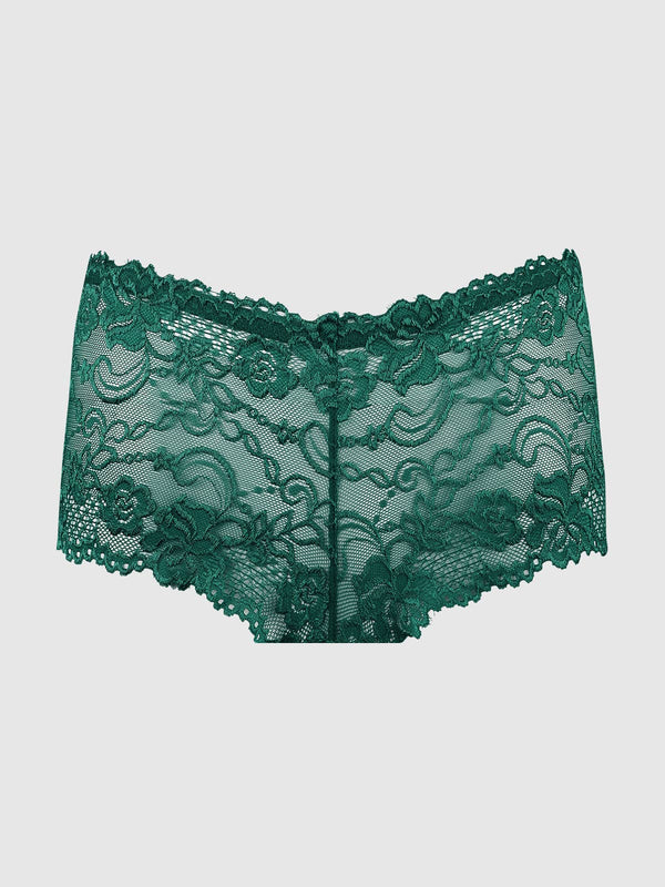 CAITLIN FLORAL LACE CHEEKY