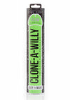 Clone-A-Willy Silicone Dildo Molding Kit with Vibrator - Glow In The Dark/Green
