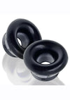 Clone Duo Silicone Ballstretcher - Black - 2 Pack