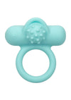 Couple's Enhancers Silicone Rechargeable Nubby Lover's Delight - Teal