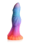 Creature Cocks Galatic Cock Alien Creature Glow In The Dark Silicone Dildo - Glow In The Dark/Multicolor