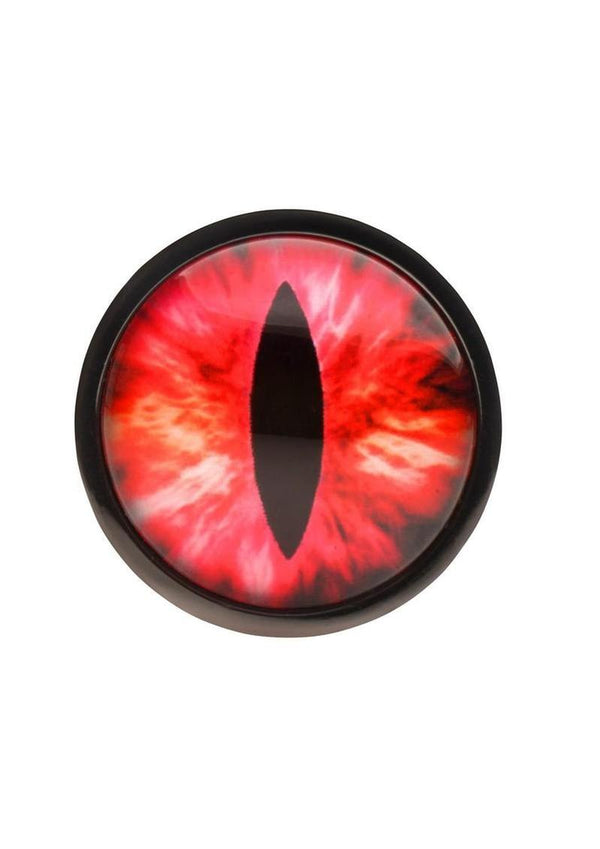 Creature Cocks Red Eye Metal Butt Plug