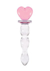 Crystal Premium Glass Heart Of Glass - Pink