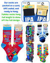 Fuctose Intolerant Men's Novelty Crew Socks