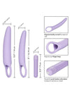 Dr. Laura Berman Isabelle Set Of 2 Vibrating Silicone Dilators