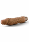 Dr. Skin Cock Vibe 10 Vibrating Dildo - Caramel - 8.5in