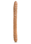 Dr. Skin Double Dildo - Brown/Mocha - 18in