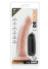 Dr. Skin Dr. Dave Vibrating Dildo with Suction Cup - Vanilla - 7in