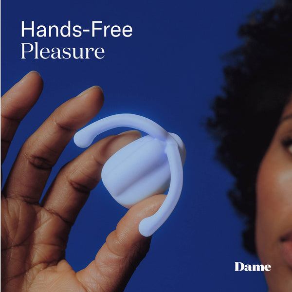 Eva Hands-Free Couples Vibrator – Waterproof (Ice)