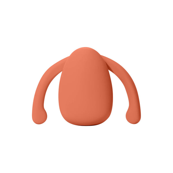 Eva Hands-Free Couples Vibrator – Waterproof (Papaya)