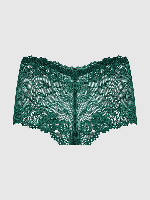 CAITLIN FLORAL LACE CHEEKY