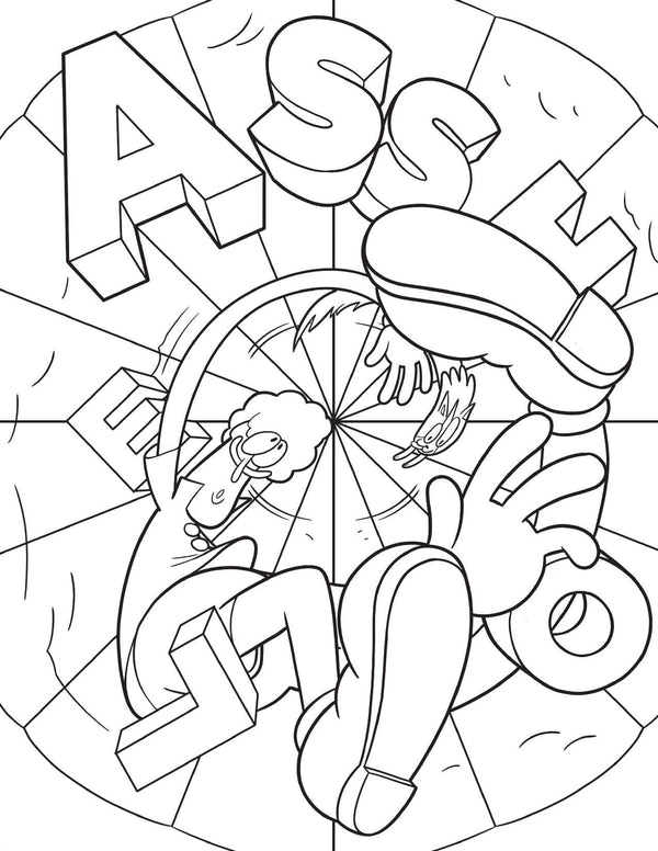Suck My Crayon Coloring Book, CB-016