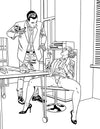 MILF P0rn Coloring Book, CB-023
